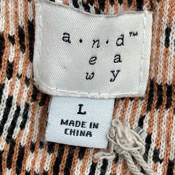 New leopard print cardigan with abalone buttons - Picture 6 of 8